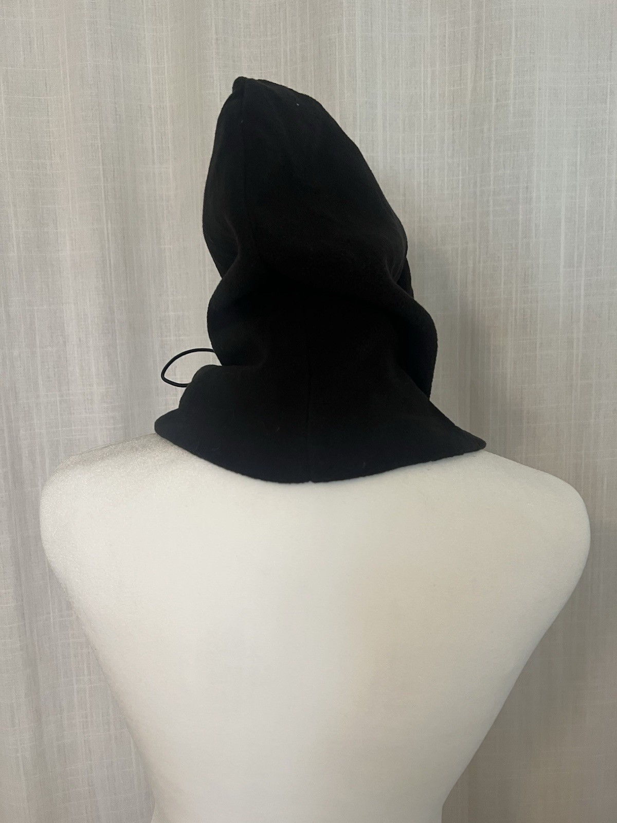Outdoor Cap Balaclava/Hood/ Ski Face Mask Fleece Black Adjustable Hat Adult Uni