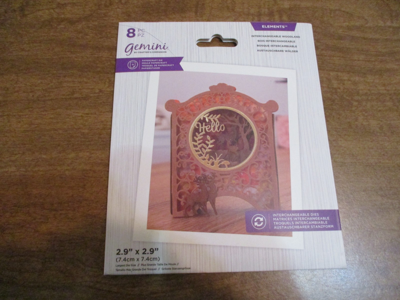 GEMINI INTERCHANGEABLE WOODLAND PAPERCRAFT DIE