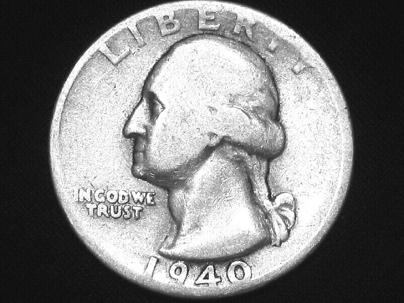 1940-S Washington Quarter -- Fine
