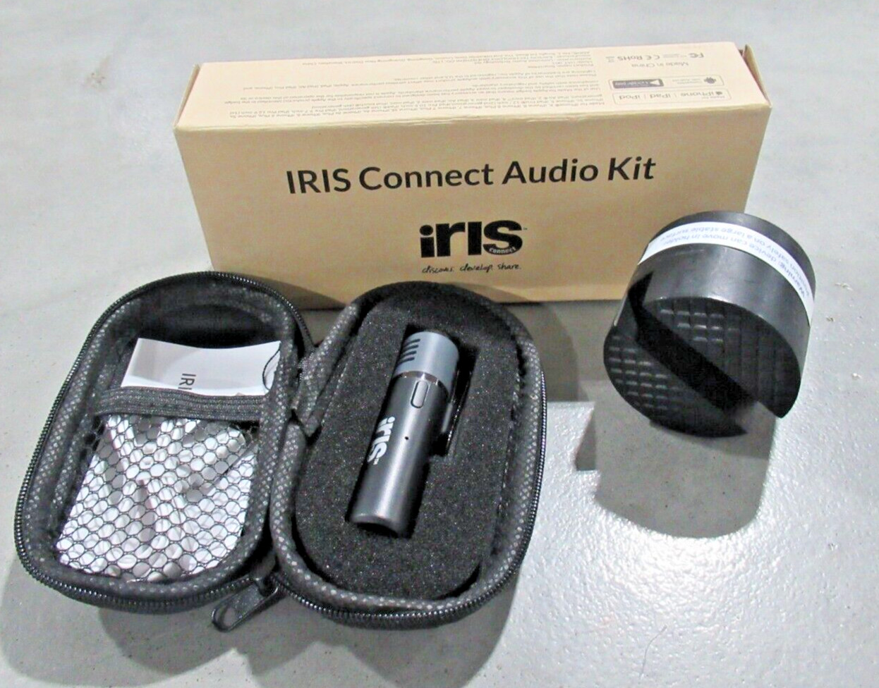 Iris Connect Audio Kit Bluetooth Microphone *BRAND NEW*