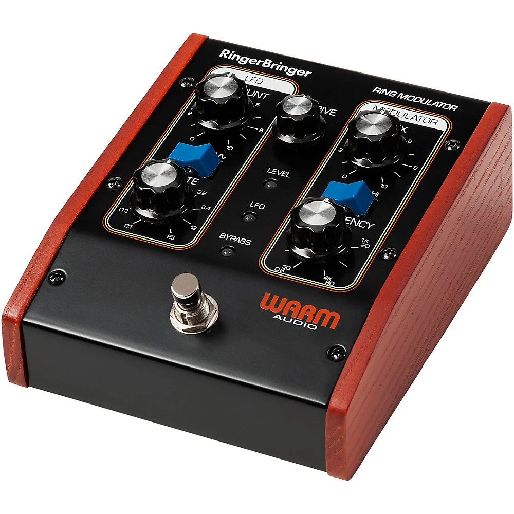 Warm Audio RingerBringer Ring Modulator Effects Pedal Black