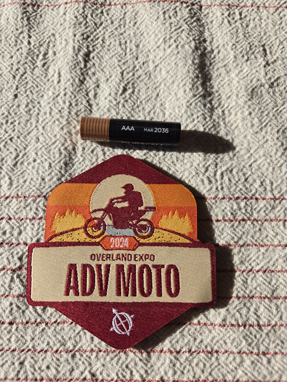 Overland Expo 2024 Adventure Motorcycle Patch