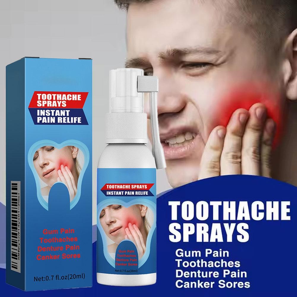 Toothache Spray Instant Pain Relief Oral Teeth Care Effective Dental Treatment1X