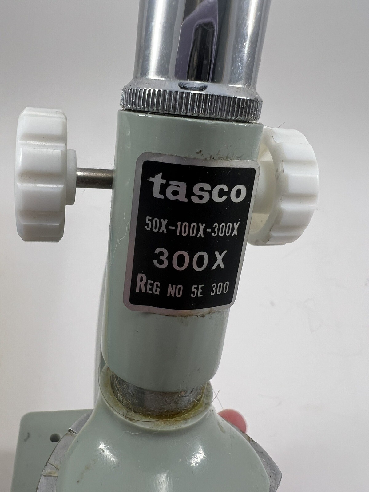 VINTAGE MICROSCOPE TASCO JAPAN 300 XM 990-5 Junior