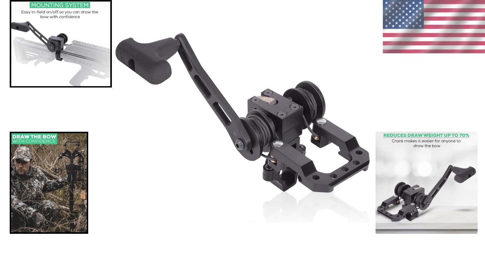 Enhanced Confidence with AXCCRANK Crossbow Cocking Device - Ambidextrous Design