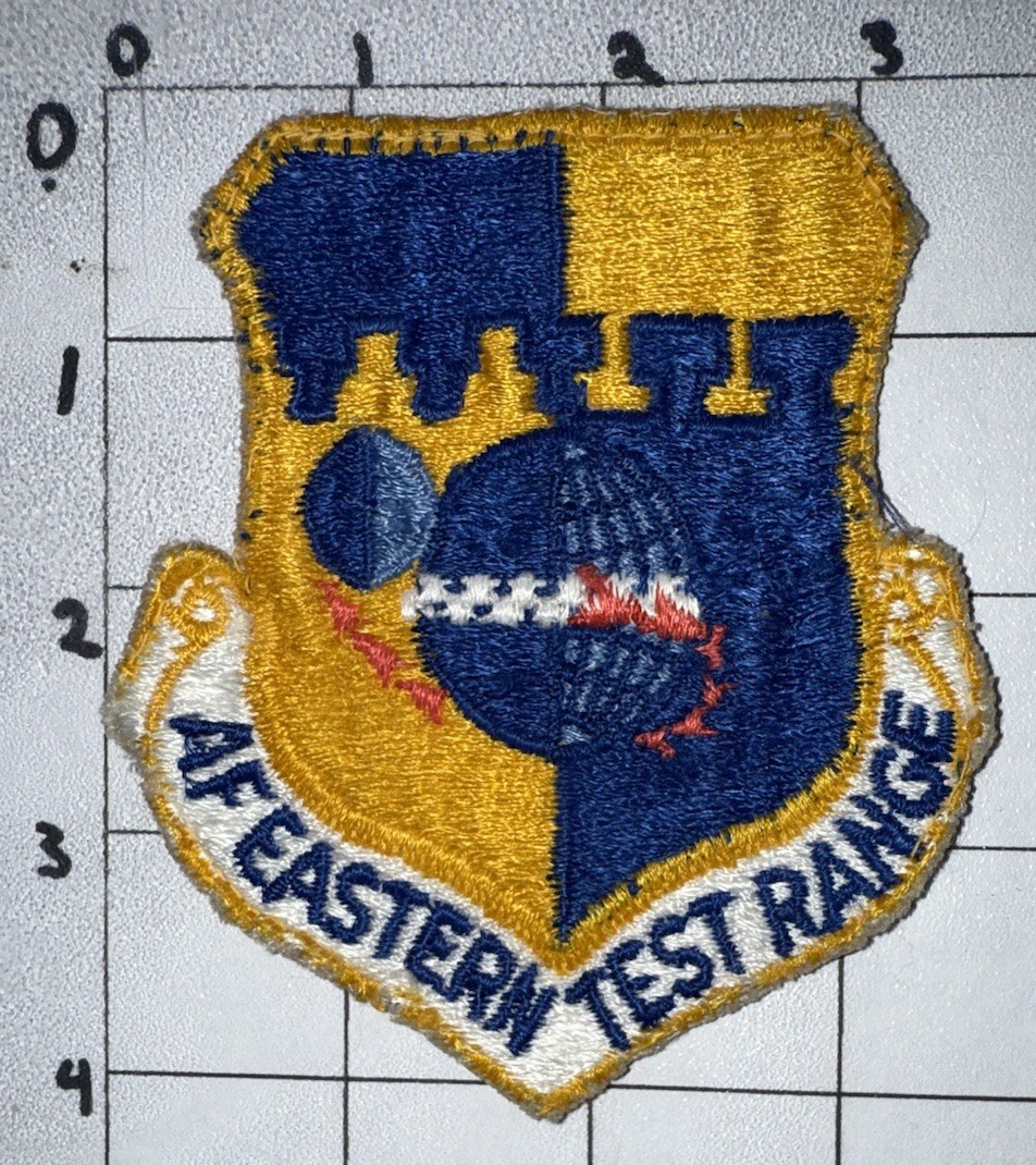 Vietnam War - 1970s Air Force Eastern Test Range Patch (19)