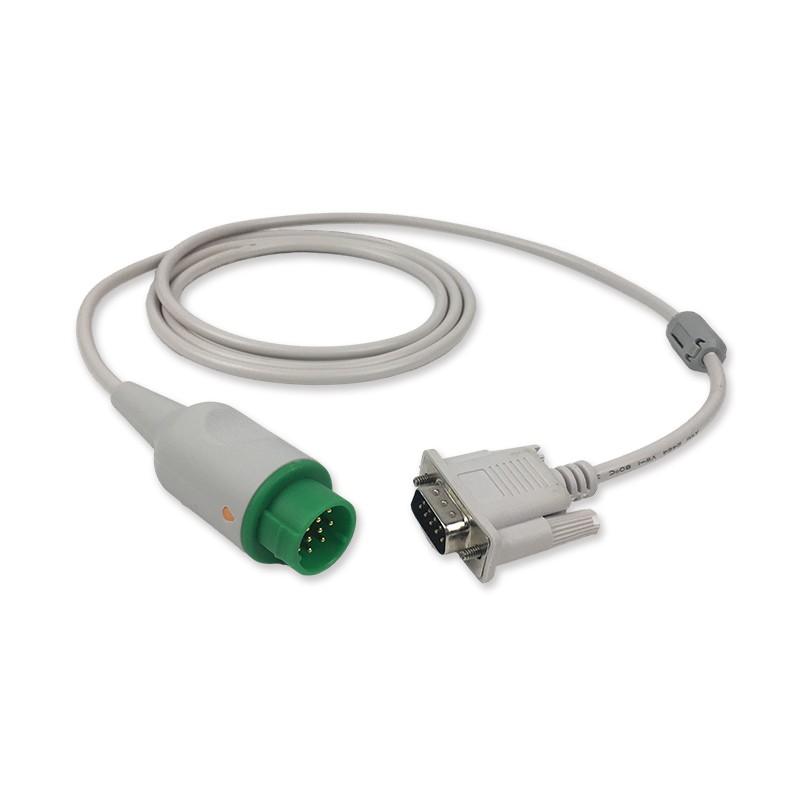 105-PT-104 Compatible Novii MECG Cable for GE Corometrics Fetal Monitor (1Pc)