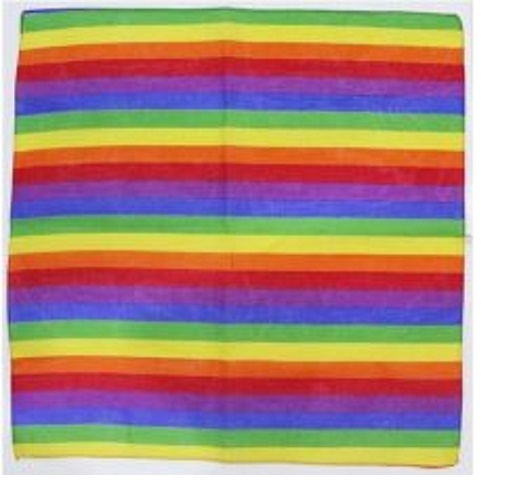 Rainbow Pride Bandana Multi Colour Bandana Headwear Hair Band Scarf Neck Mask UK