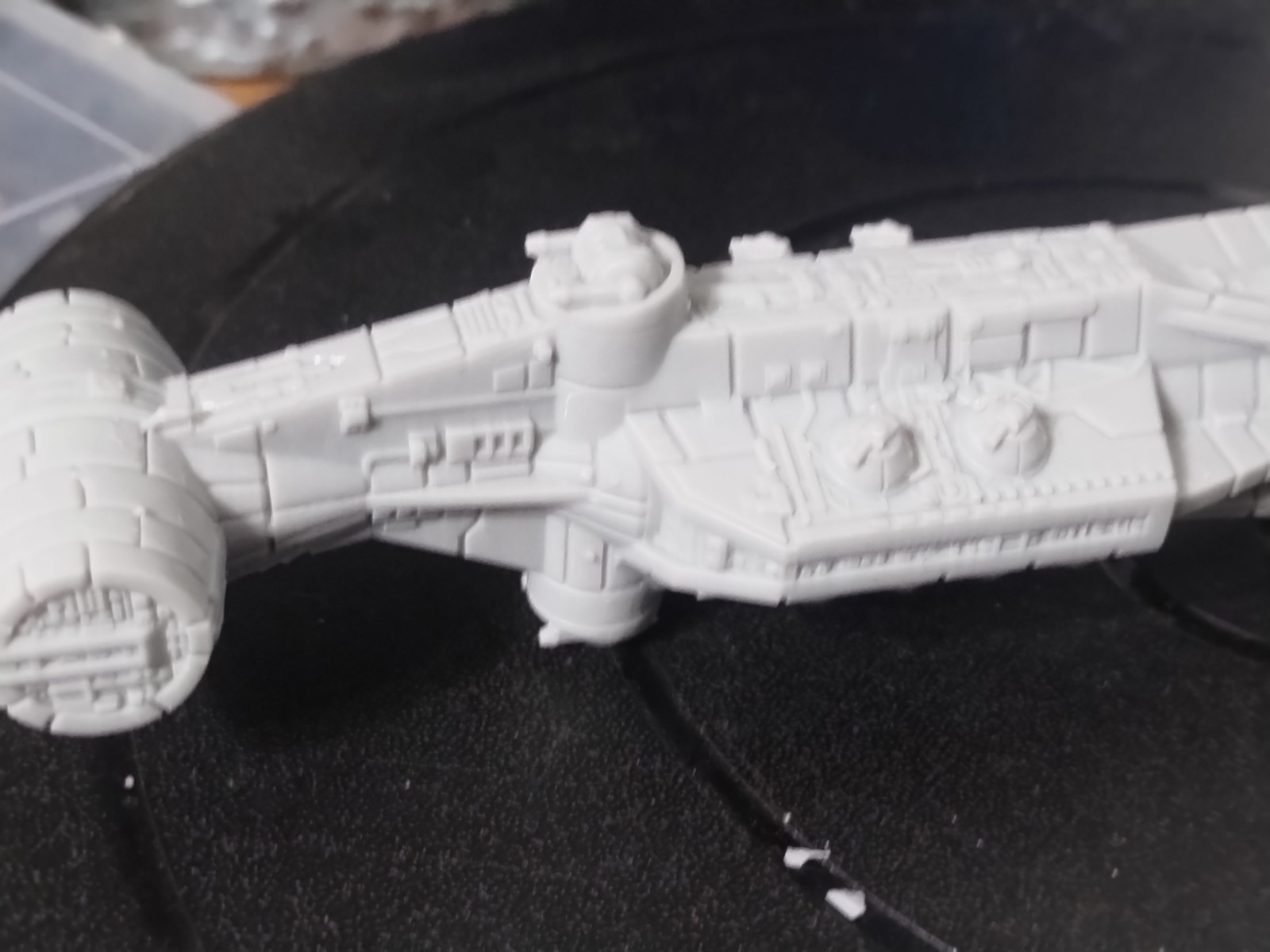 Star Wars CR90 Corvette 3d Resin Print 8.75"