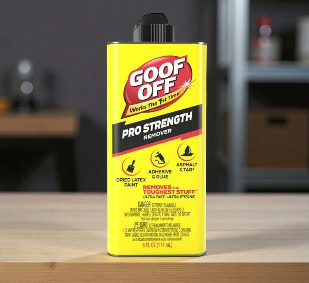 Goof Off Pro Strength Remover 6 Oz., Removes Tough Stains And Messes 11216459