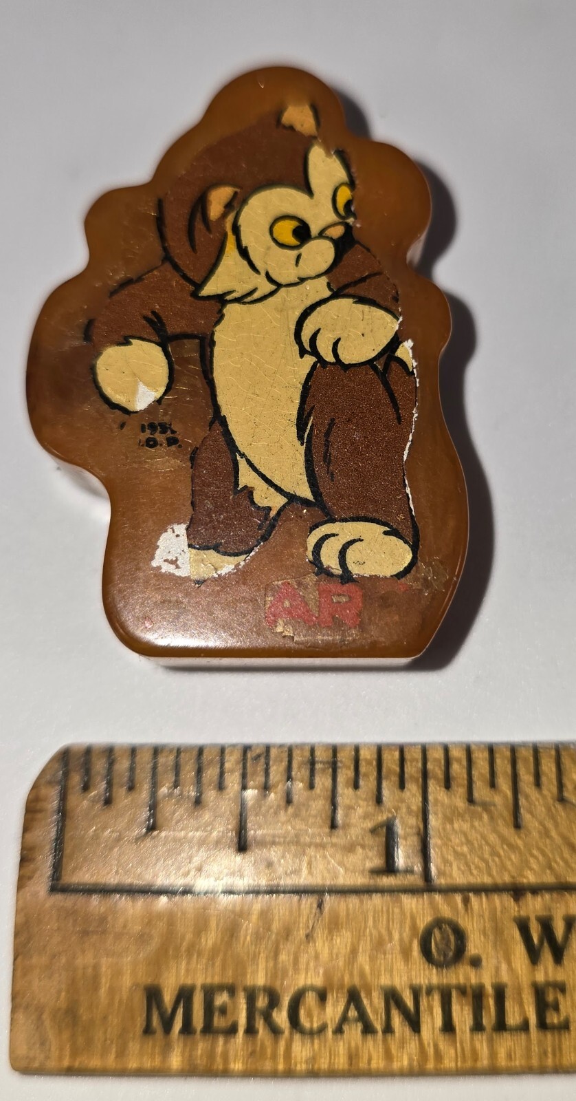 🖋️ Vintage 1930s Disney Figaro Bakelite Pencil Sharpener – Scarce Variant