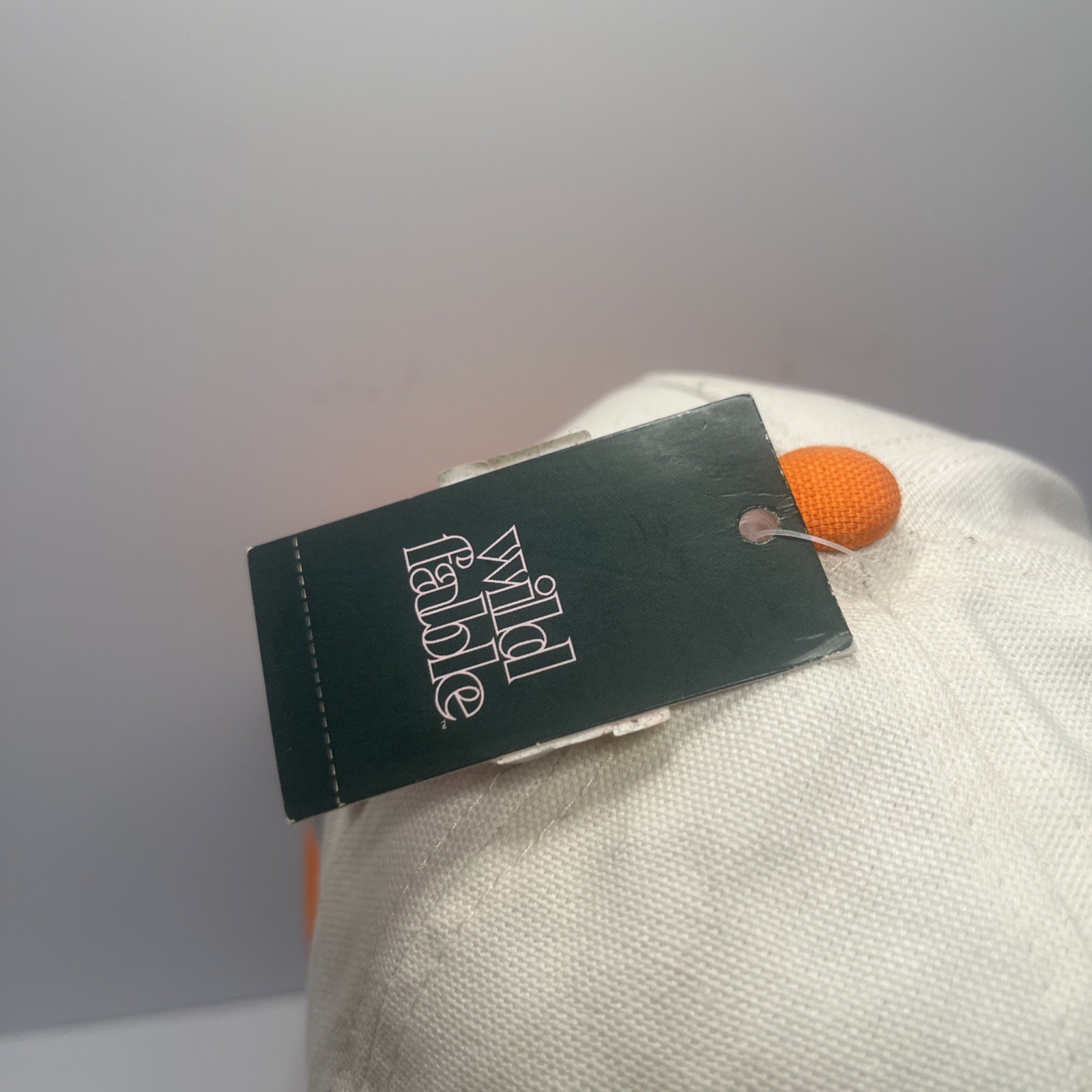 Tailgate Captain Embroidered Hat Adjustable One Size Orange & White NEW