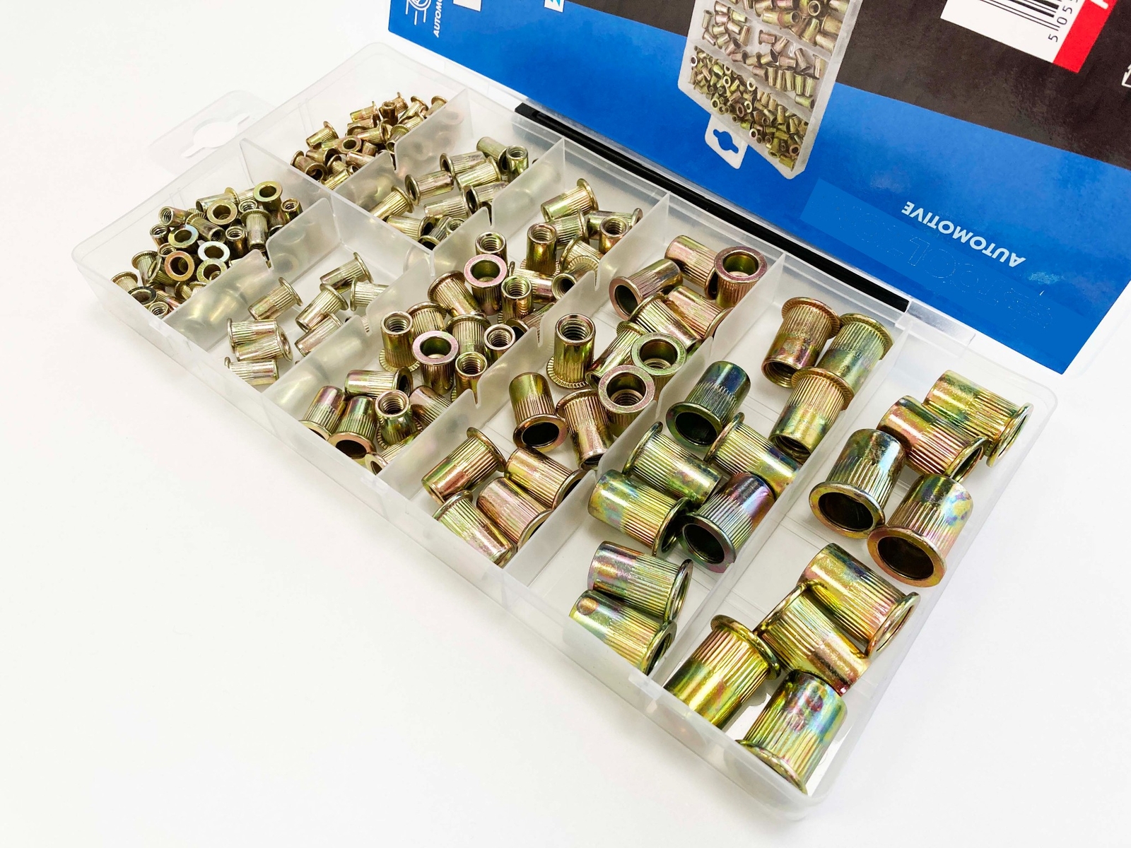 Steel Nut Inserts Rivet Threaded Fastener – 158pc