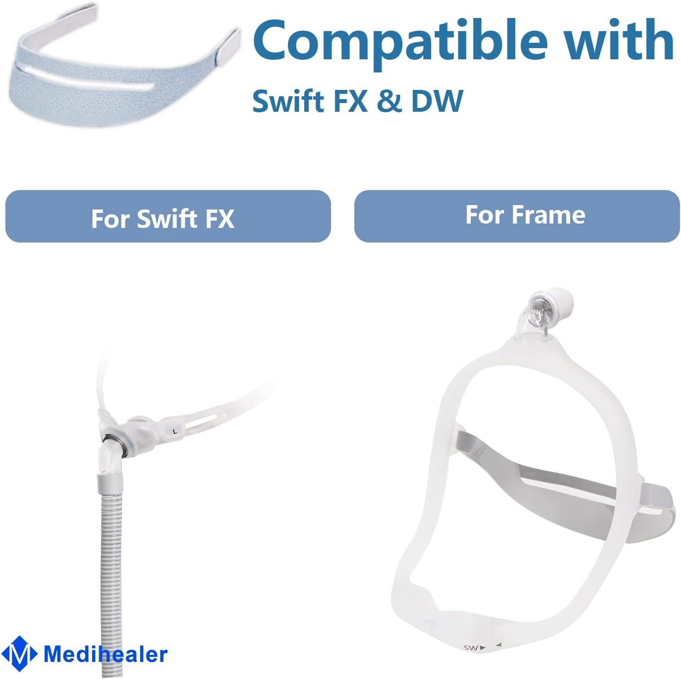 6PK Headgears for Dreamwear (Original Version) Straps to Reduce Strap Slip-Off