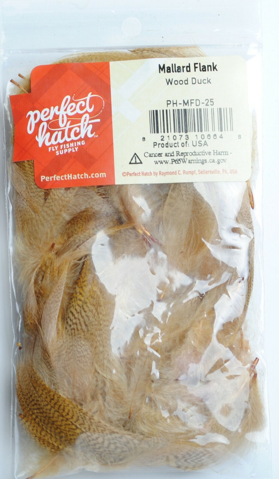 Perfect Hatch Mallard Flank For Fly Tying