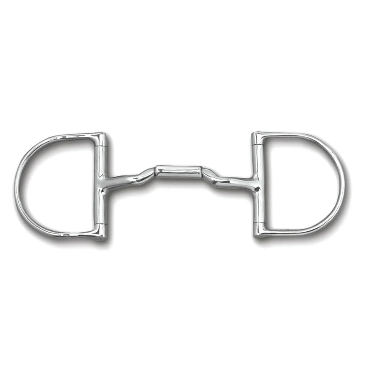 Myler Pony Dee Snaffle Bit MB 06 - 4 1/4” - Stainless Steel & Copper Inlay -