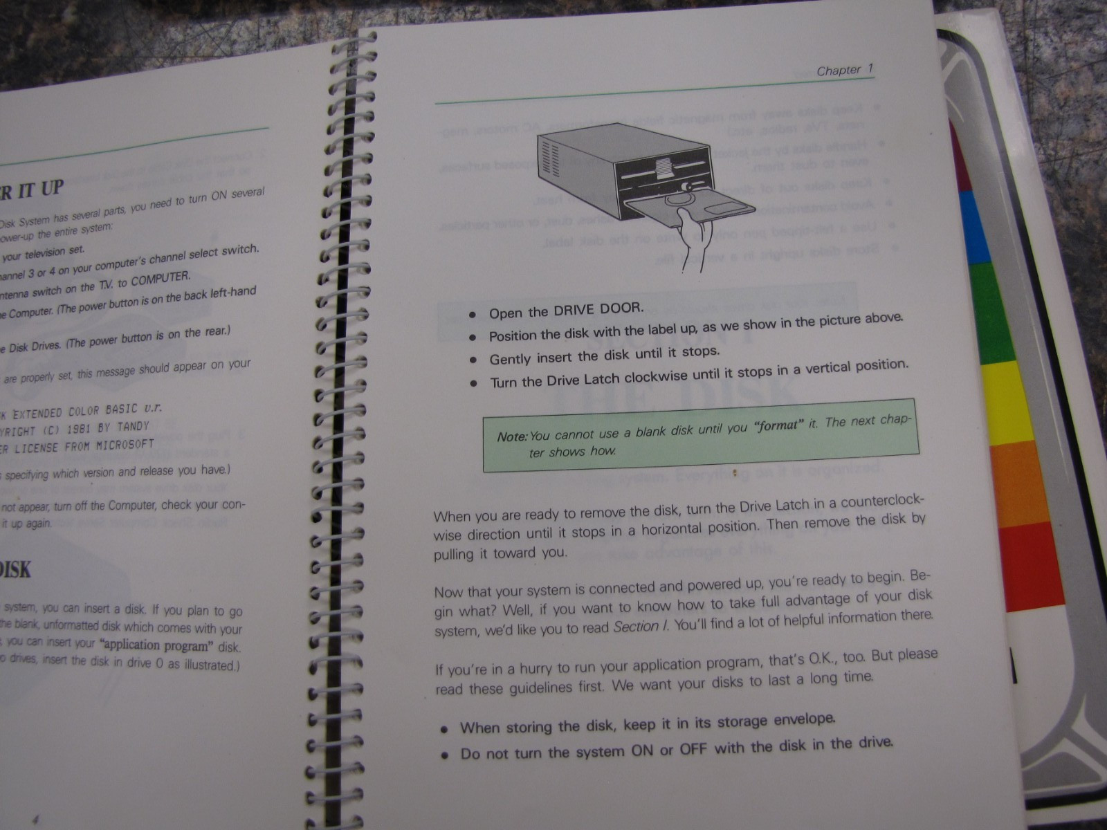 Radio Shack Getting Started Color BASIC, Going Ahead w/ Extended Manuals NICE!