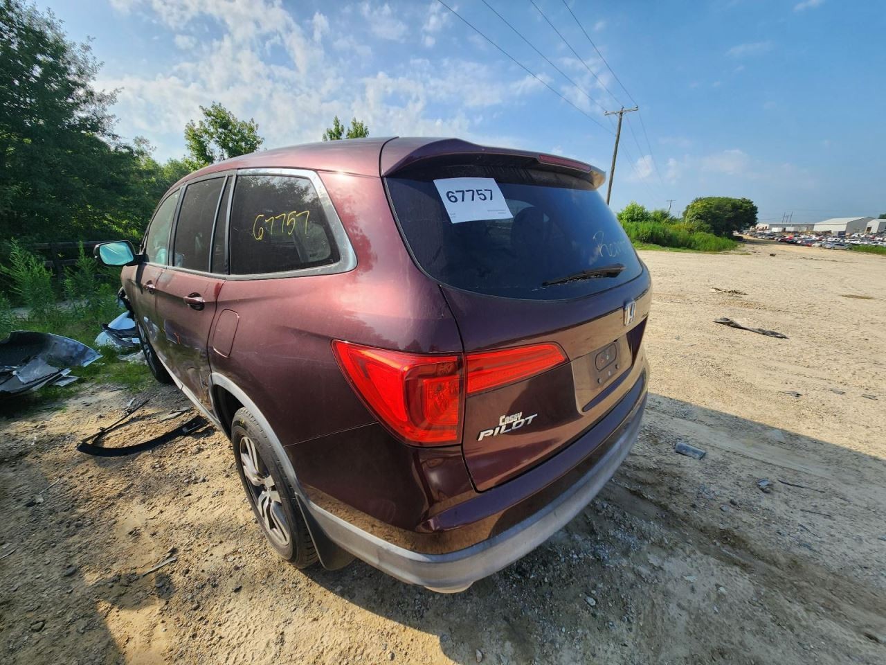 PILOT 2016 Transmission Shift 3003299
