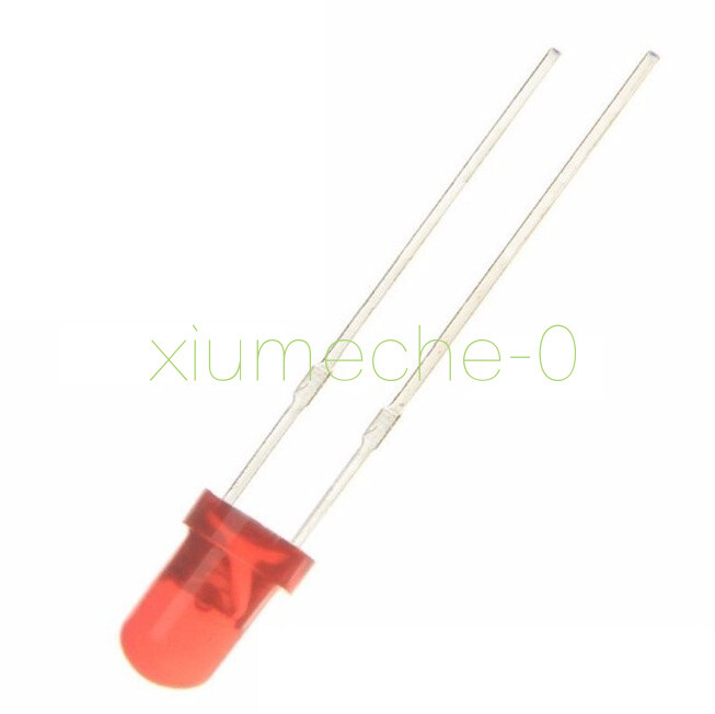 100PCS LED 3MM RED COLOR RED LIGHT Super Bright