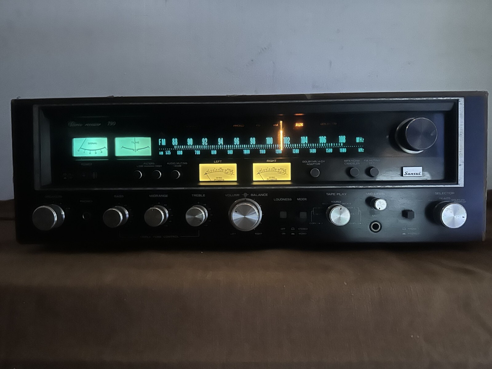 Sansui 790 Vintage Stereo Receiver - RARE