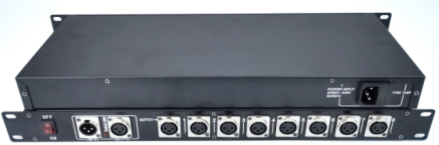 fast ship dmx512 controller distributor 8 way signal amplifier for dmx lighting