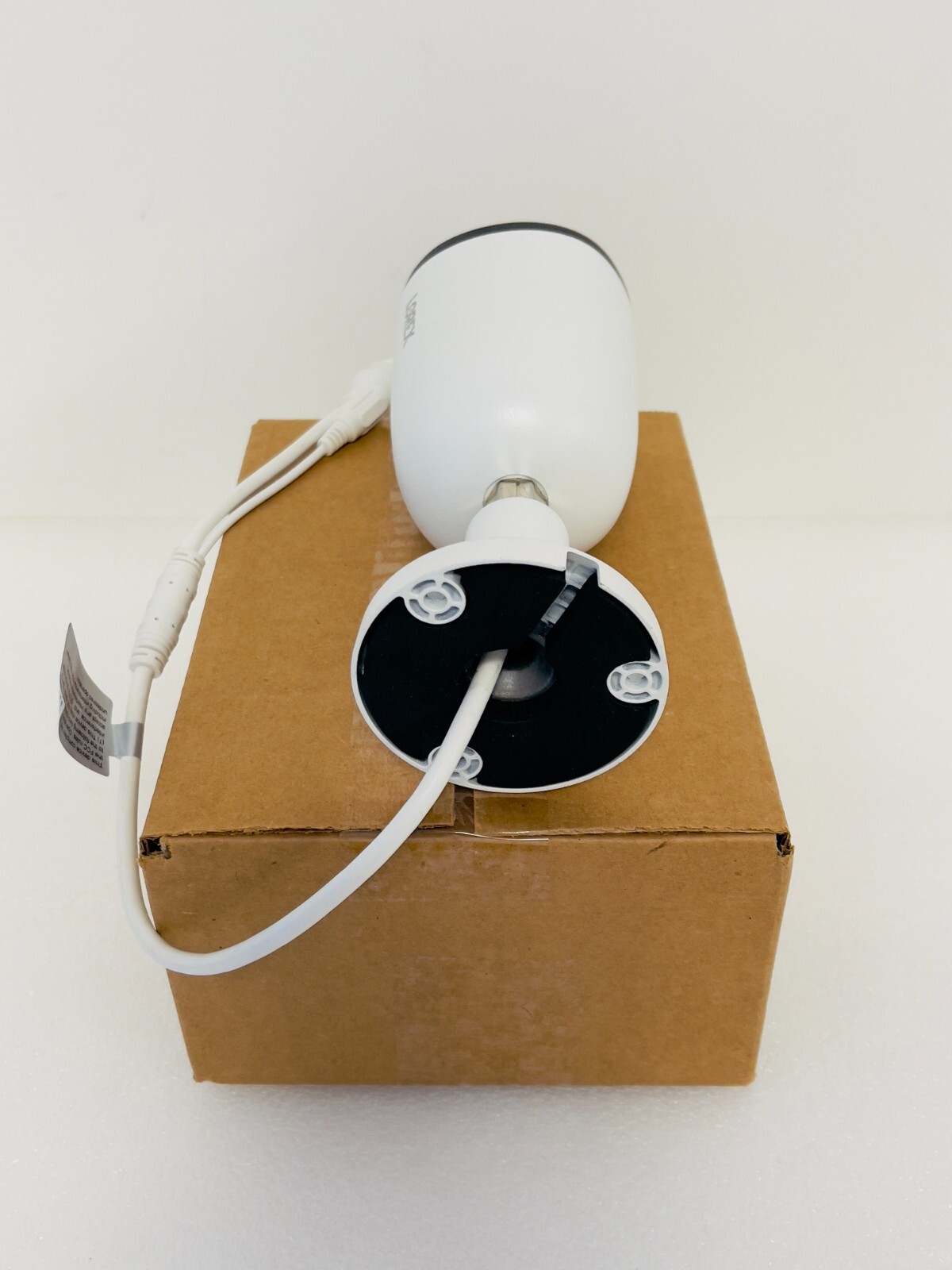 Lorex 4K+ 12MP IP Wired Bullet Security Camera with Smart Lighting (E910AB)