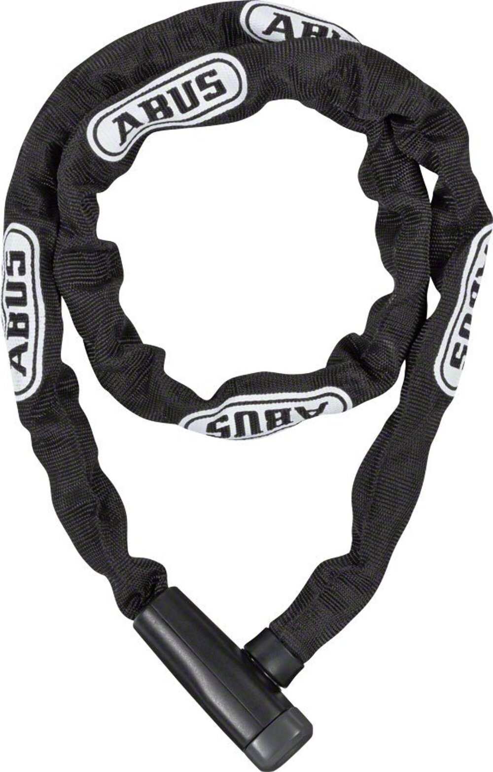 ABUS Steel-O-Chain 5805K Keyed Lock: 110/5mm Black