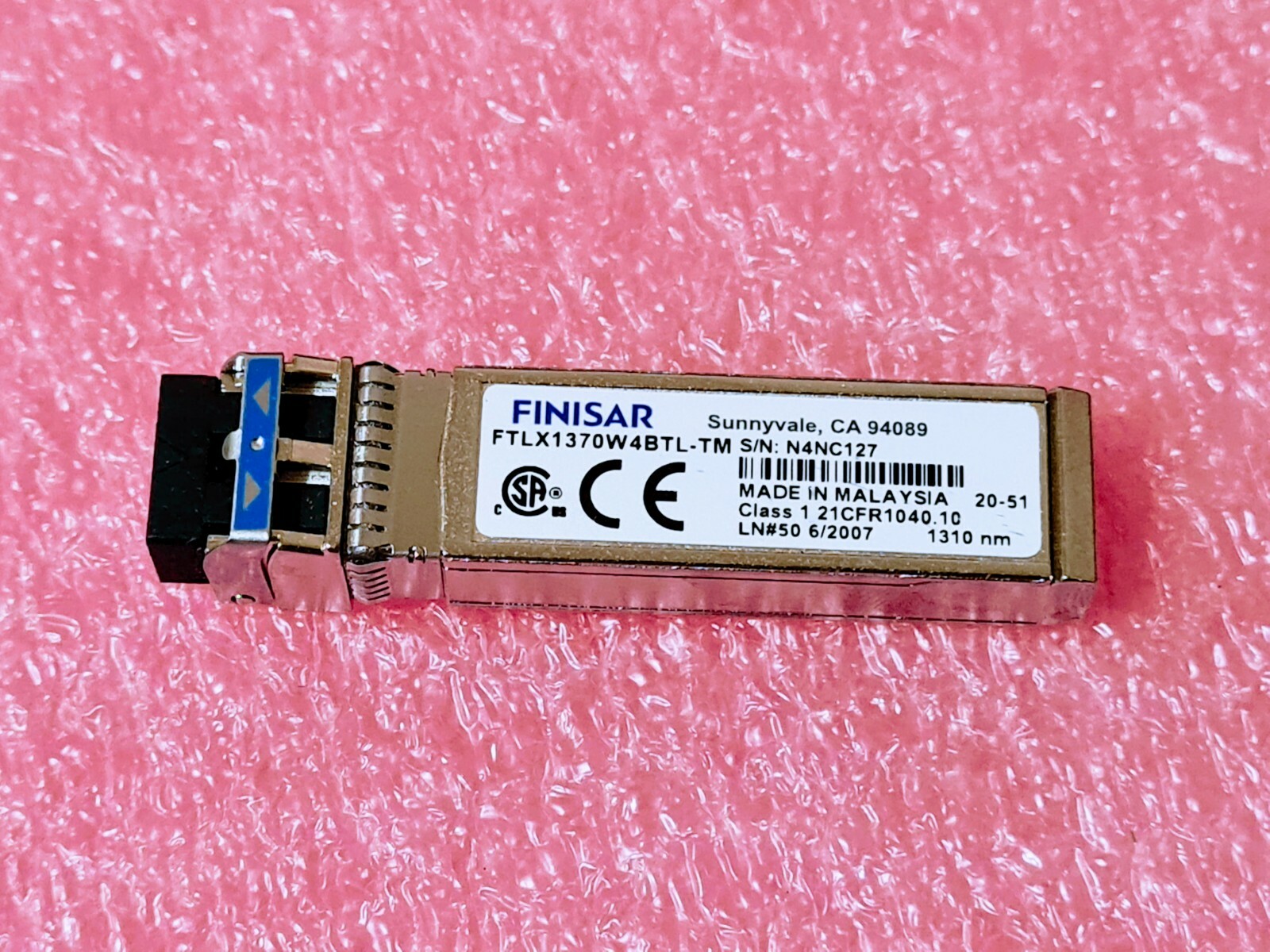 NOKIA FOSO 472948A.101 10G SM 1.4km SFP 1310nm CPRI 9.8G RTXM228-702 Transceiver