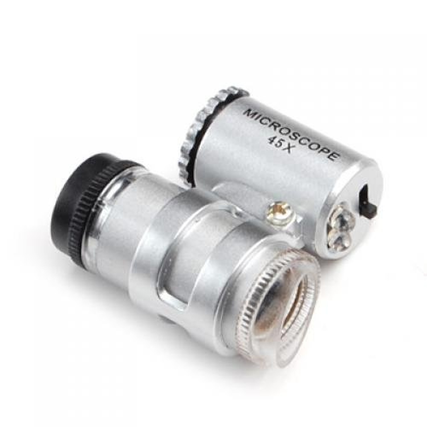YIANI 2 Adjustable LED 45X Mini Portable Microscope MG10081-4