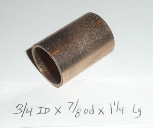Oilite Bushing Bronze New 3/4 id x 7/8 od x 1 1/4 Brass bearing sleeve bush B31