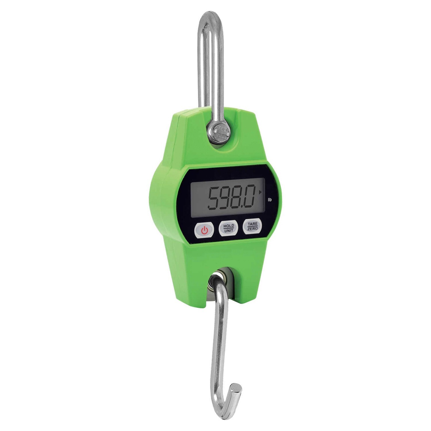 Portable Easy to Use 600 lb Digital Crane Scale LCD Display with Hooks