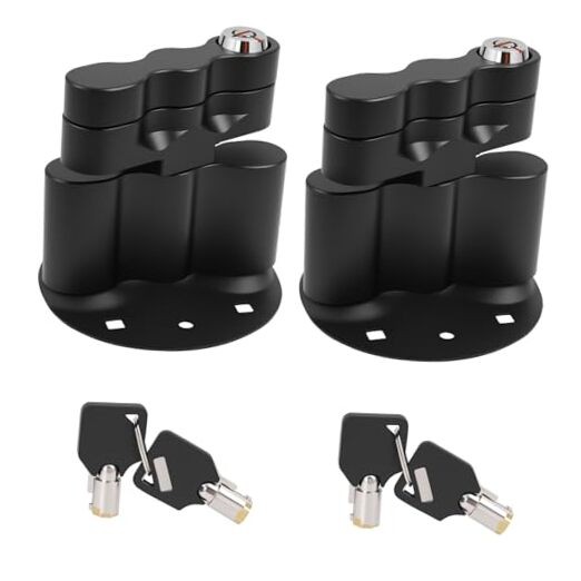 RX-LOX-PM Pack Mount Lock with Keys Fit for Rotopax Standard Gallon 2 PACKS