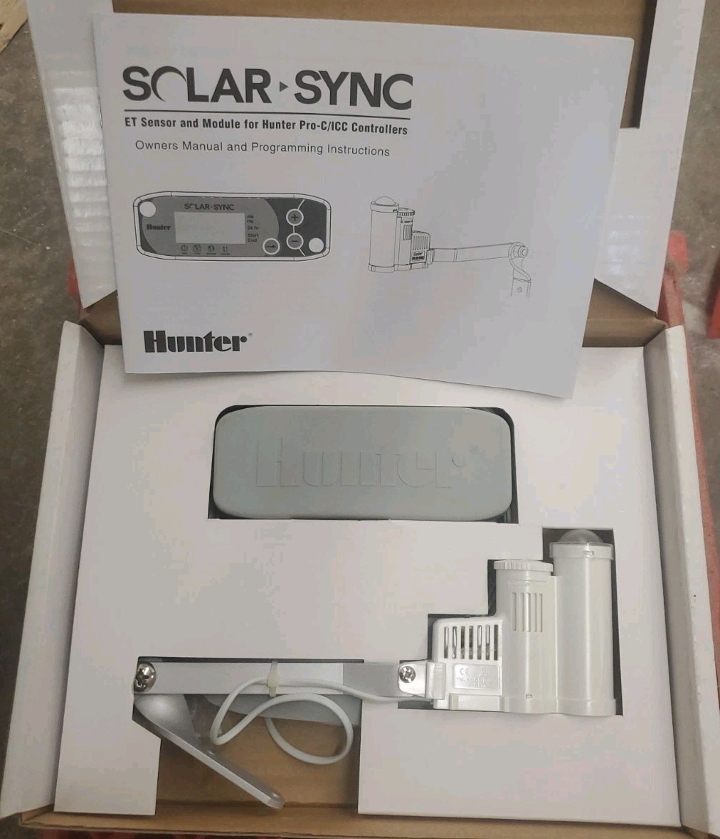Hunter Solar-Sync Evapotranspiration Sensor and Module for Controller