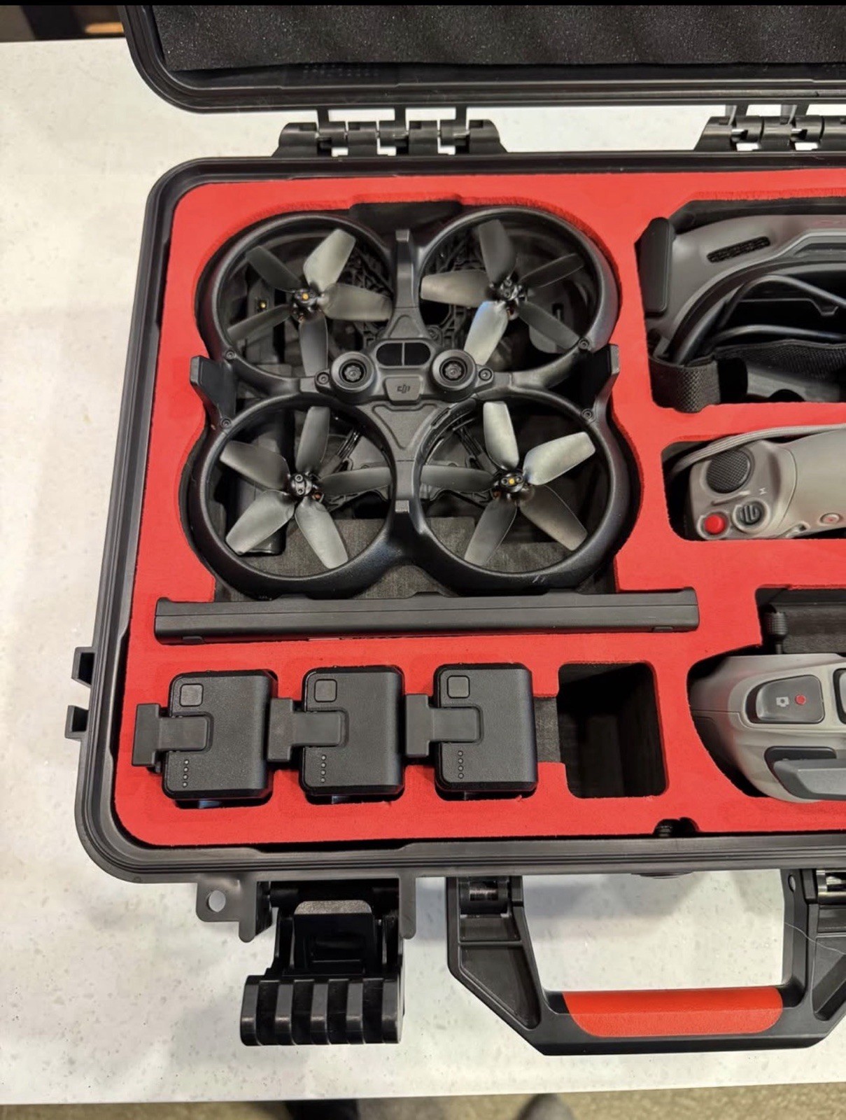 DJI Avata FPV Quadcopter Drone Kit w/ Goggles, Controller, Batteries, Case