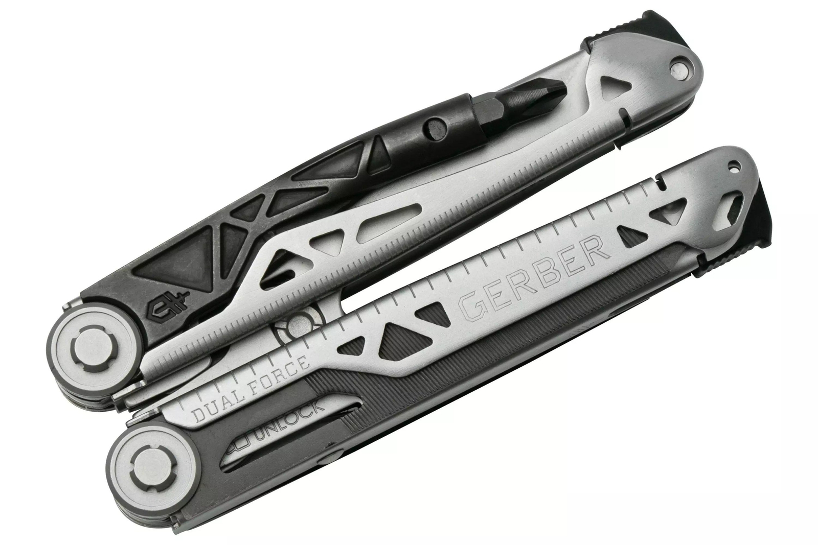 Gerber -1613- Dual Force Multi Tool Small fastener Pliers Knife Saw Screwdriver