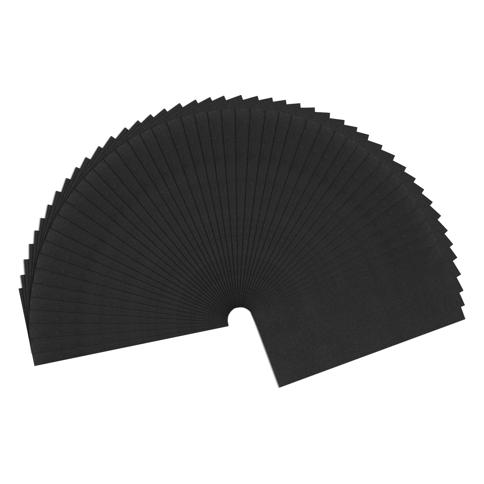 45 Pcs 2000 Grit Dry SandPapers, 3.6 x 9 Inch Sand Papers