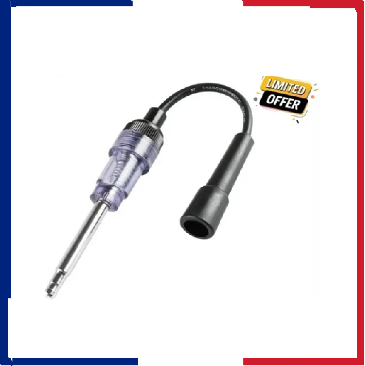 Spark Plug Tester In Line Ignition System Detector Coil Test Tools Engine AU