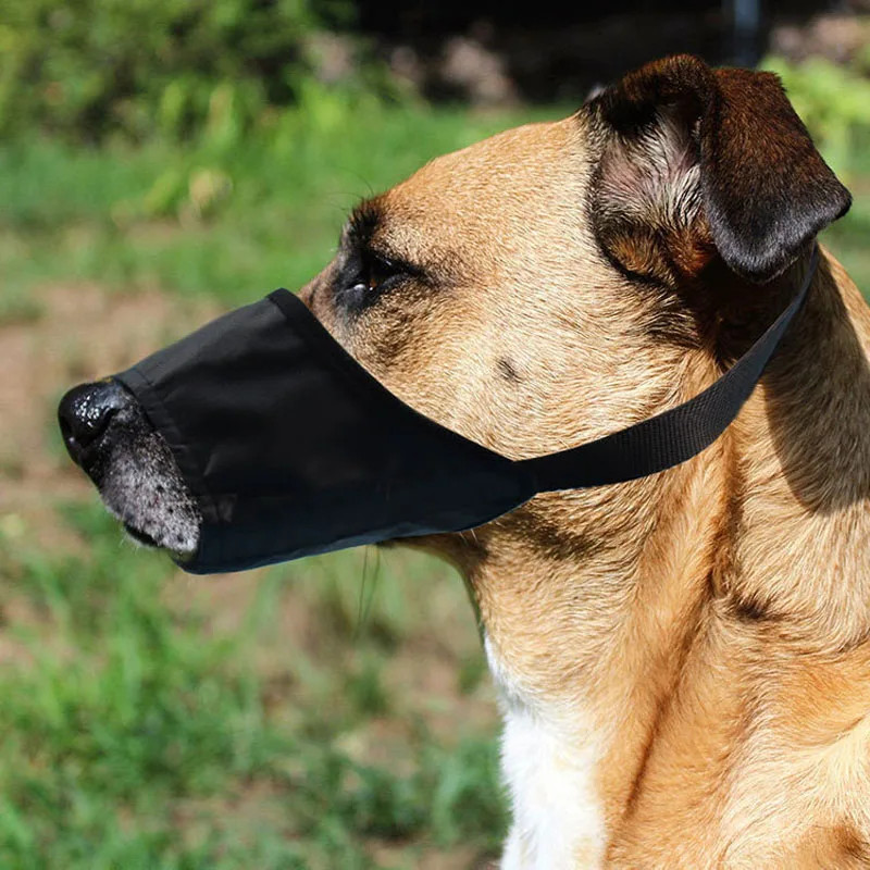 Dog Muzzle Soft Anti-biting Barking Chewing Breathable Adjustable