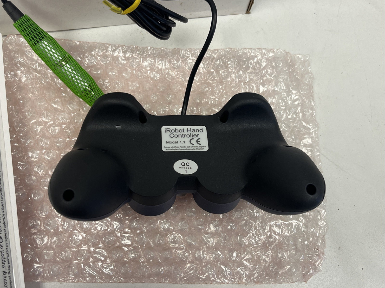 IRobot PackBot Tactical Robot Hand Controller Model 1.1 Logitech *NEW IN BOX*