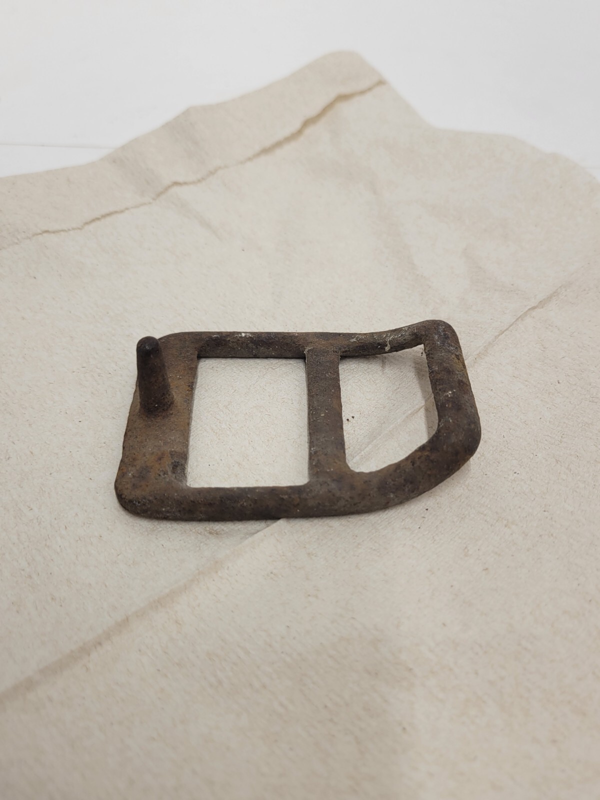 Vintage Horse Plated Steel Harness Buckle Tack Old Saddlery Equipment