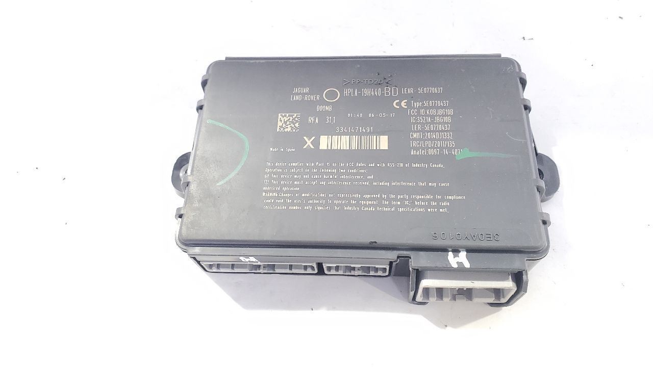 2018 Jaguar F Pace OEM Keyless Entry Right Passenger Quarter  hpla-19h440-bd