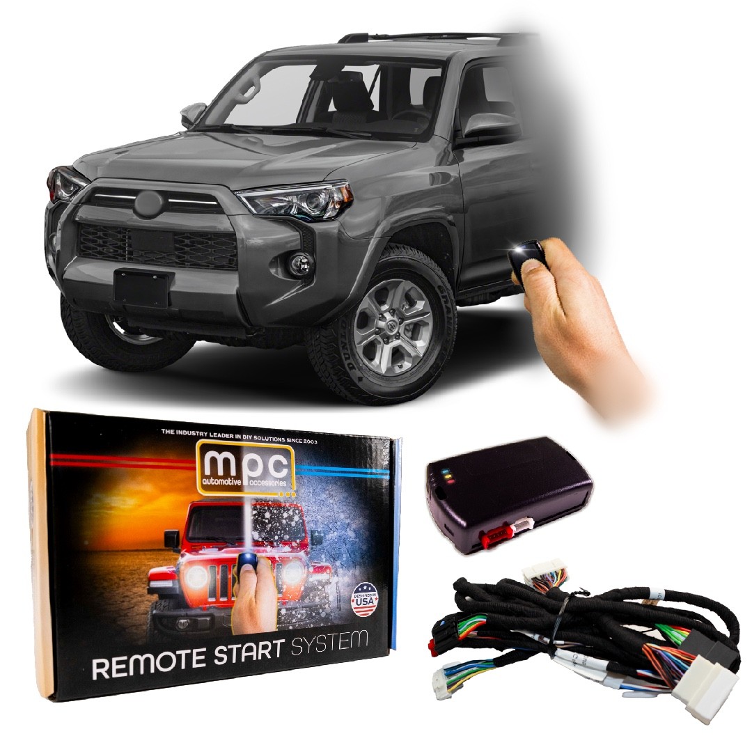 Remote Start Kit For Toyota 4Runner 2020-2021 | Semi Plug and Play | Lock 3X to