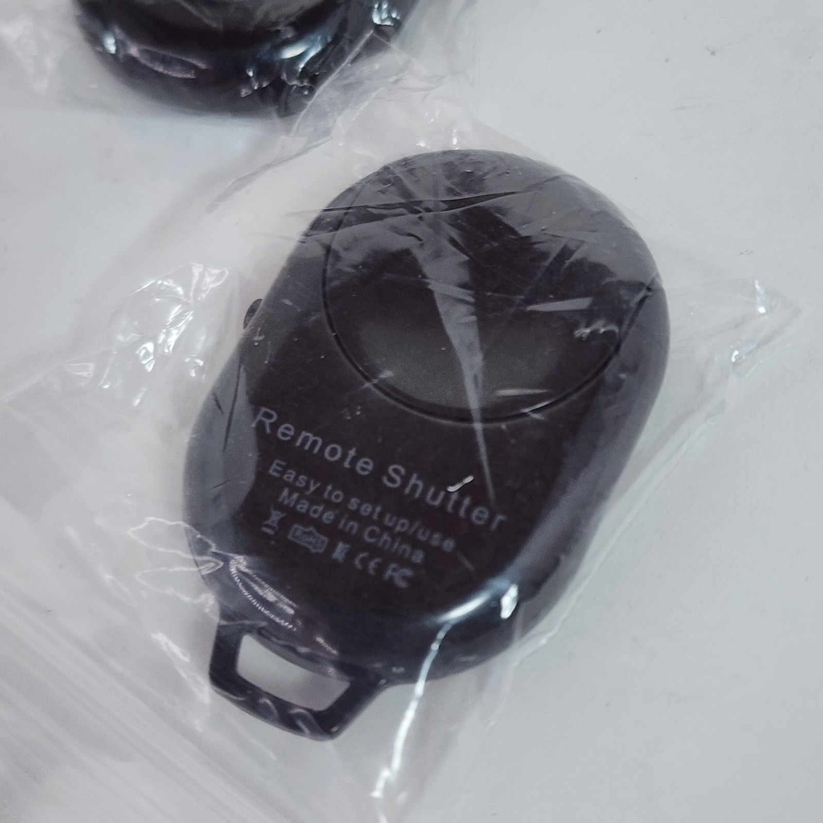 Bluetooth Selfie Shutter Remote Control for Cell Phones Bluetooth Wireless 2-Pk