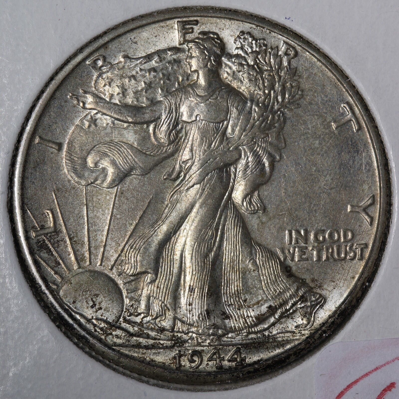 1944-D Walking Liberty Silver Half Dollar BU *UNCIRCULATED MS ORIGINAL E357 WQNF