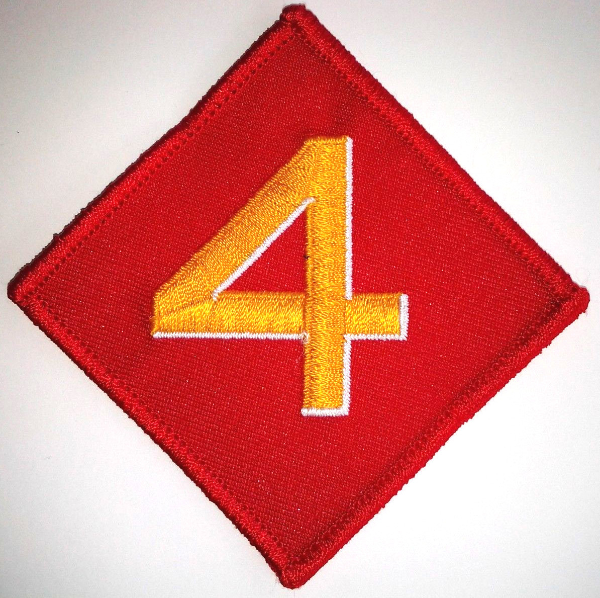 UNITED STATES MARINES 4th DIVISION (3-1/2") Military Patch PM1289 EE