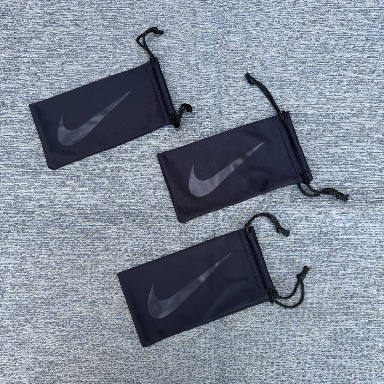 Three New Nike Eyewear Pouches Dust Bag Watch Jewelry Travel Pouch Sunglasses