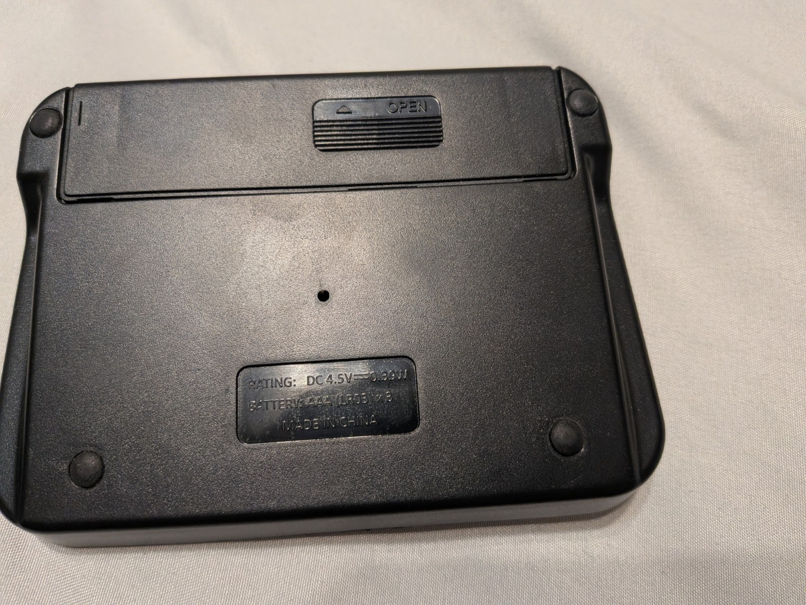 RecZone Password Safe Handheld Digital Keeper Vault Model #595 TESTED