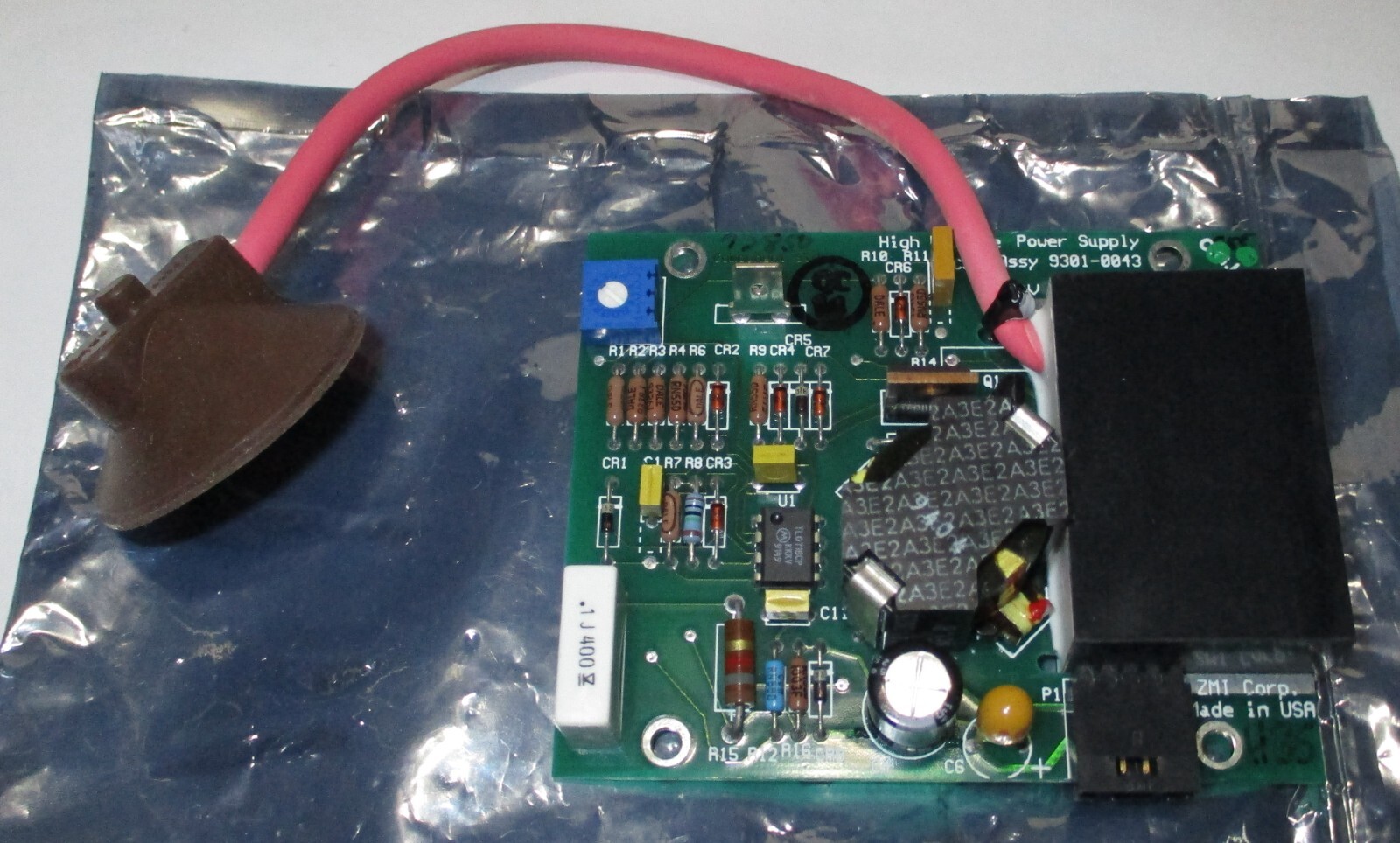 Zoll ZMI PD 900 1200 1400 Replacement High Voltage CRT Control Board 9301-0043