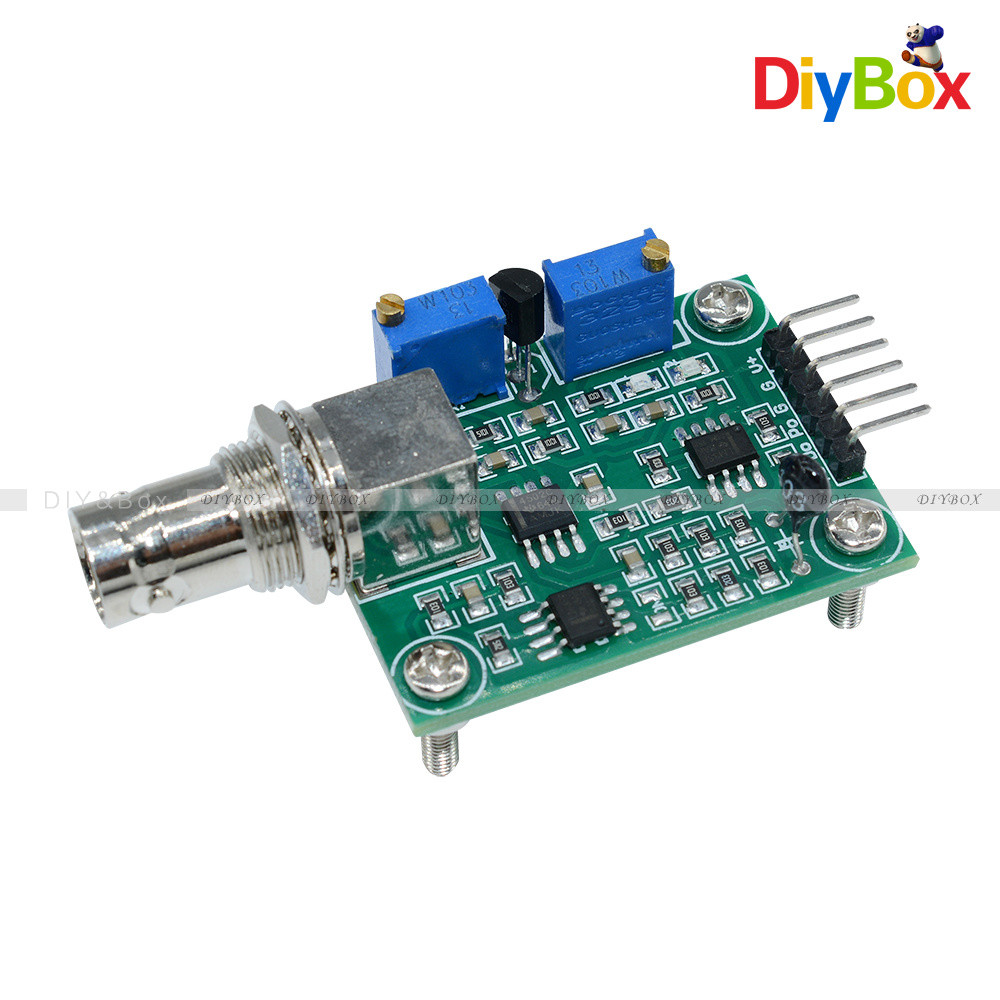 Liquid PH0-14 Value Detect Sensor Module + PH Electrode Probe BNC for Arduino