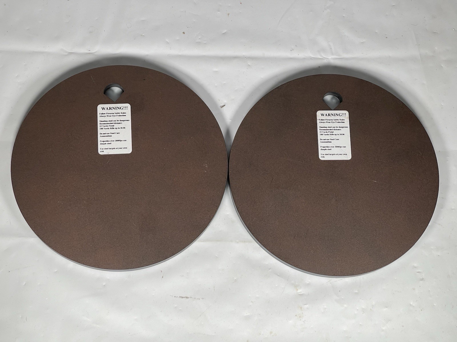 Ar500 Steel Target 8" X 3/8" Gong Hanger